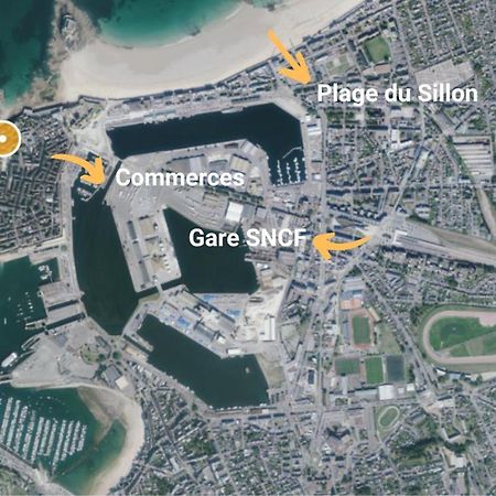 Olivia - Charmant Appartement St-Malo Intra-Muros Сен-Мало Екстер'єр фото